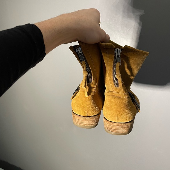 Blackstone Saddle Leather Braided Strap Women Boots Size EU 40 - Picture 6 of 7